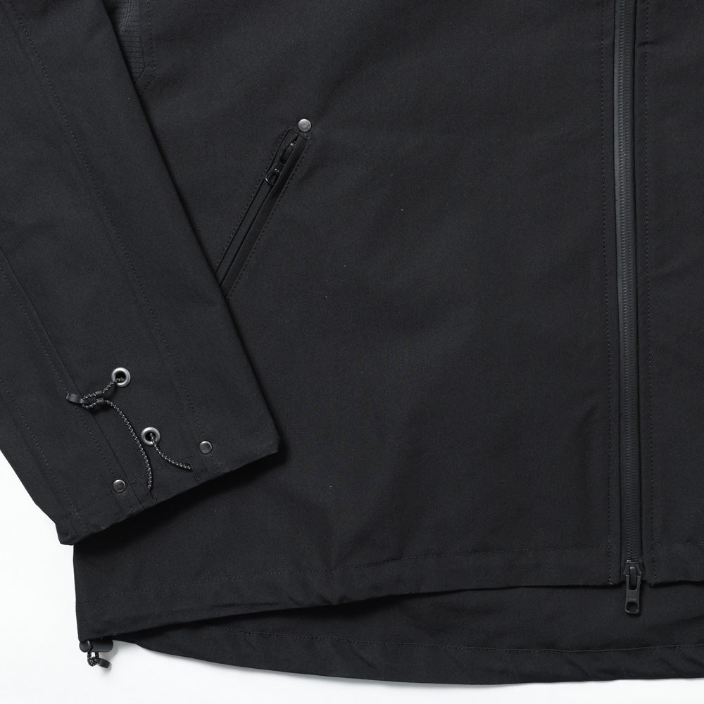 DIAGONAL TECH HOODED JACKET
