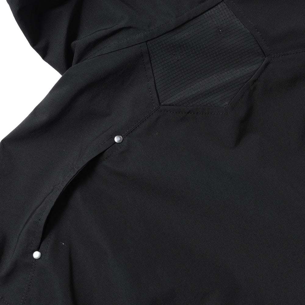 DIAGONAL TECH HOODED JACKET