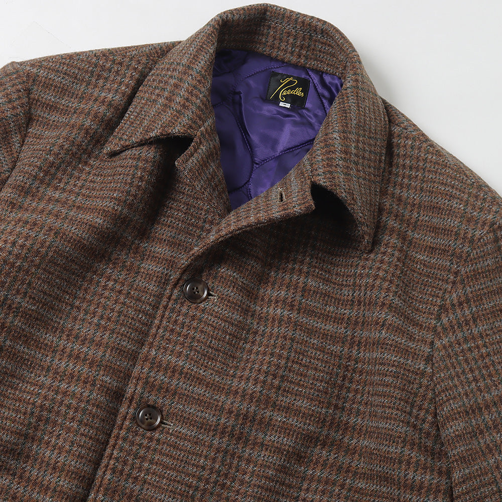 Car Coat - Wool Glen Plaid