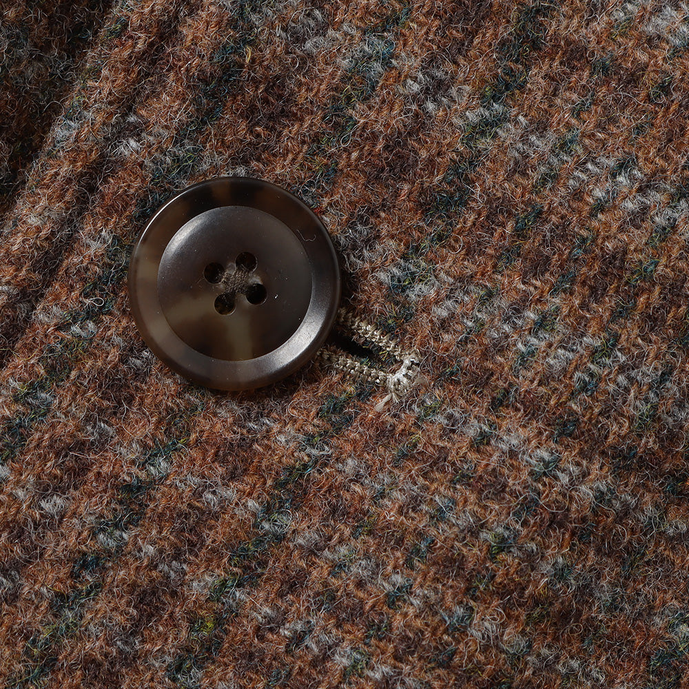 Car Coat - Wool Glen Plaid