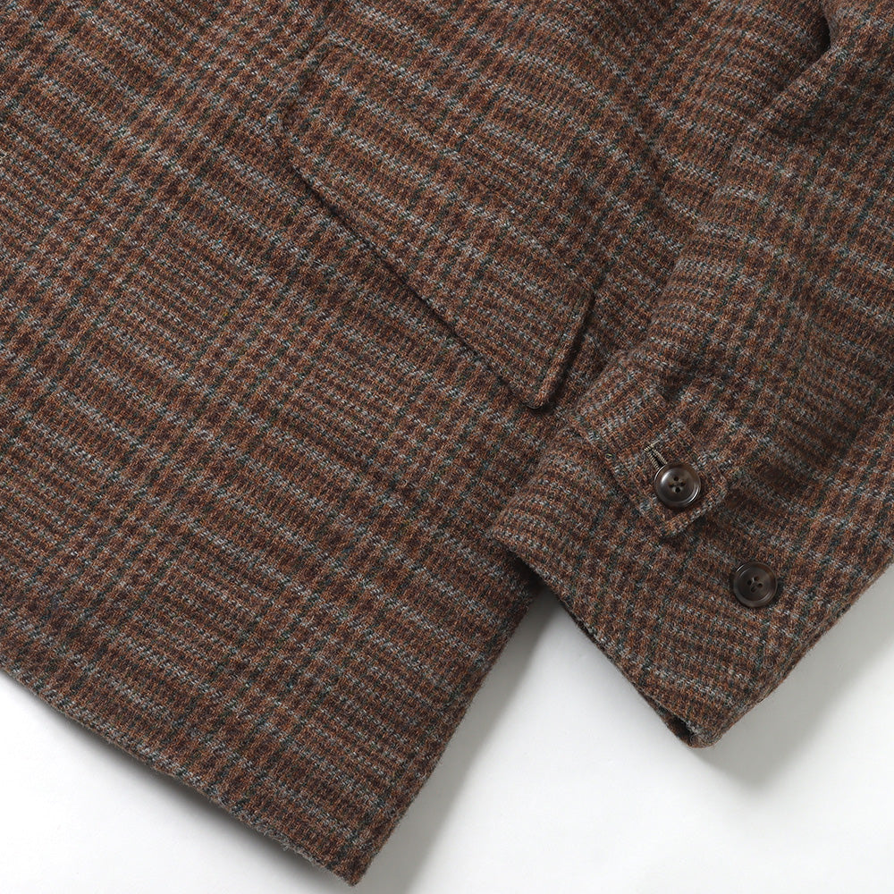 Car Coat - Wool Glen Plaid