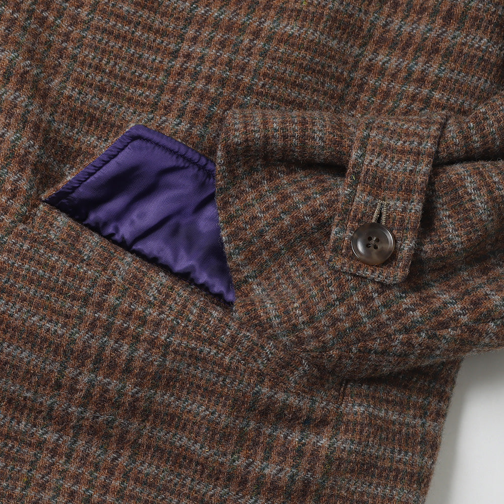 Car Coat - Wool Glen Plaid