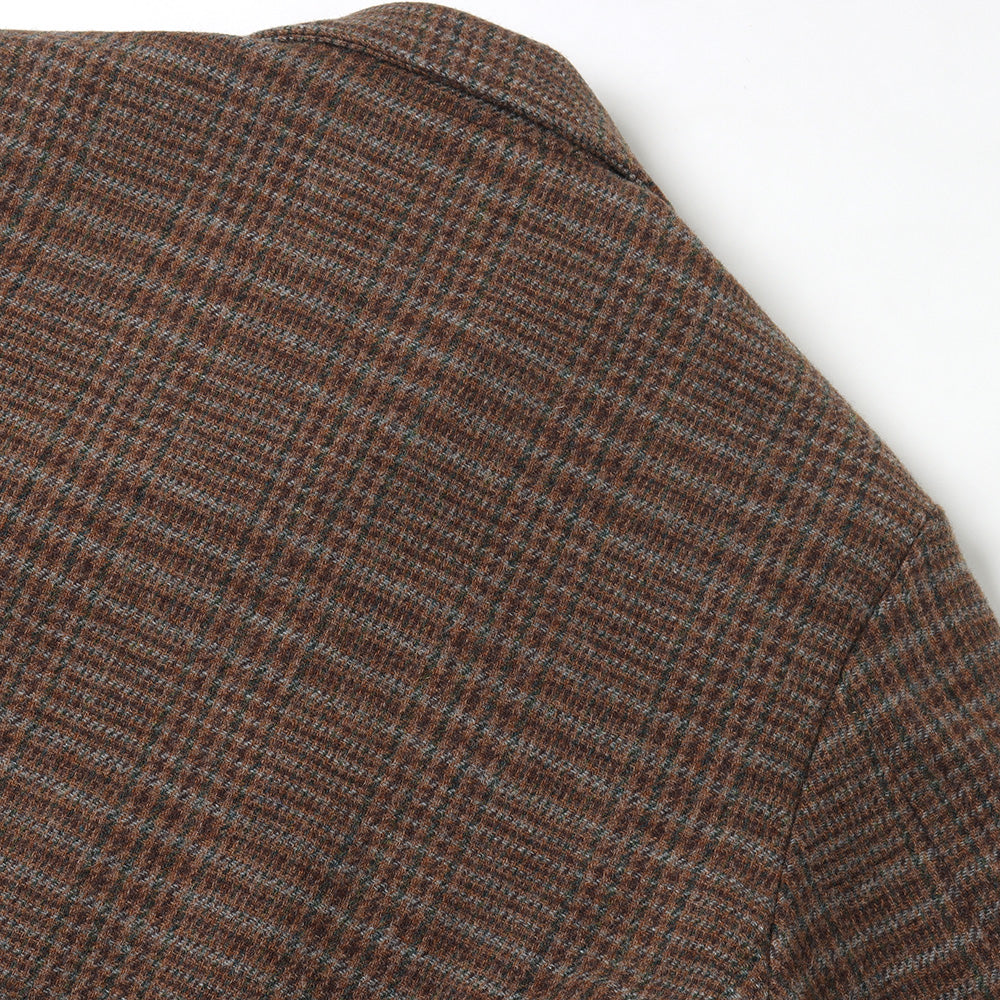 Car Coat - Wool Glen Plaid