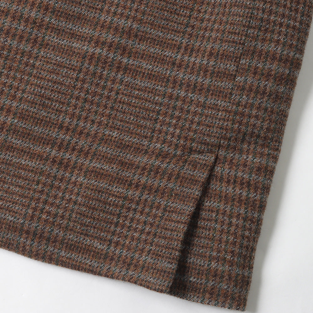 Car Coat - Wool Glen Plaid