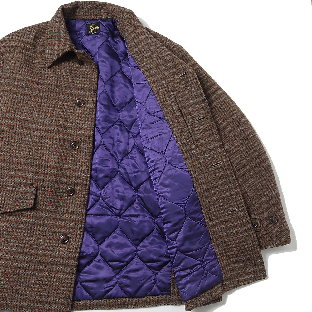 Car Coat - Wool Glen Plaid