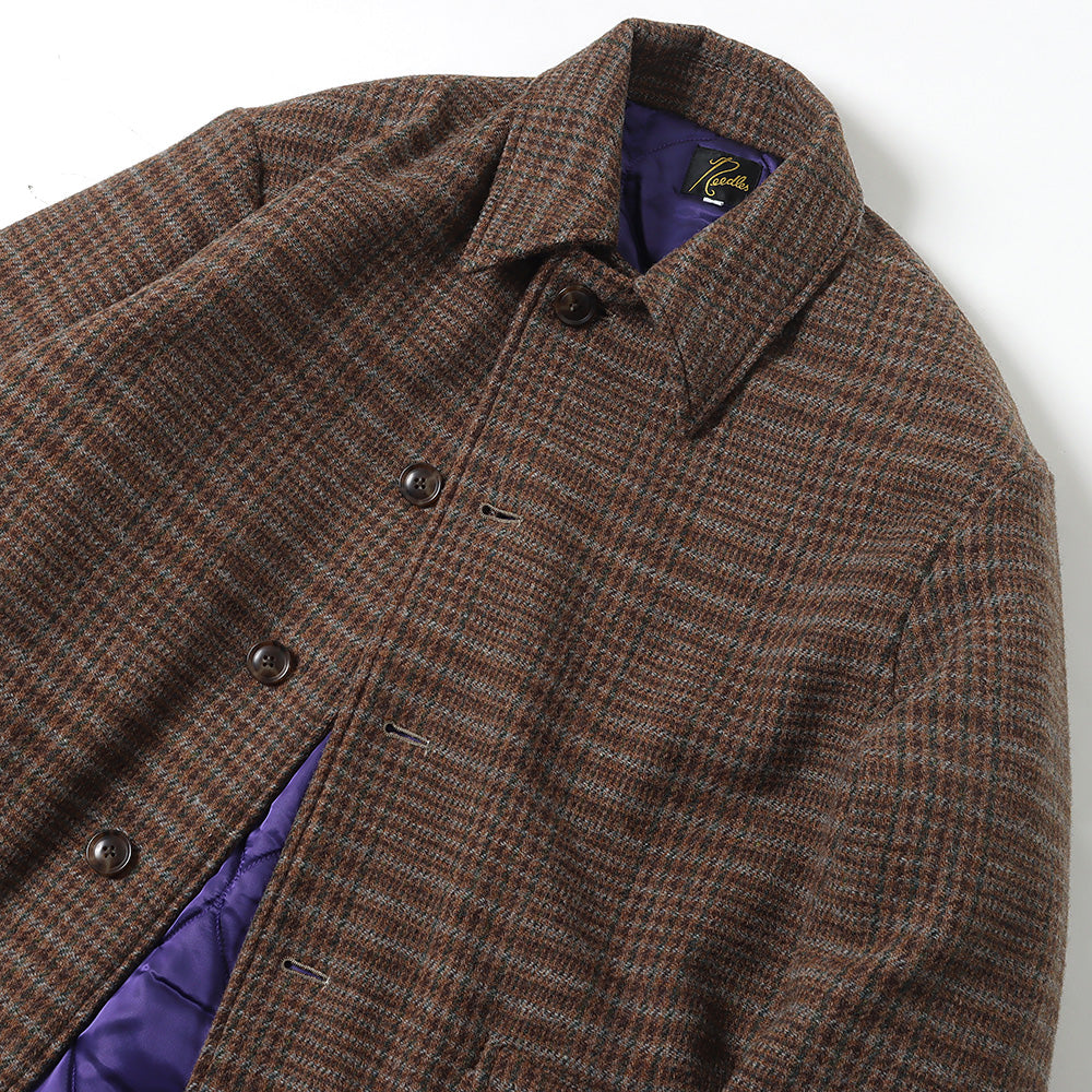 Car Coat - Wool Glen Plaid