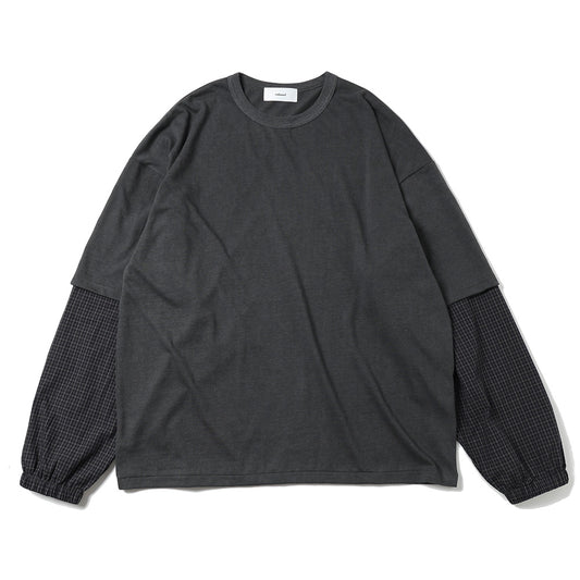 FRESH MAN LAYERED TEE CHECK