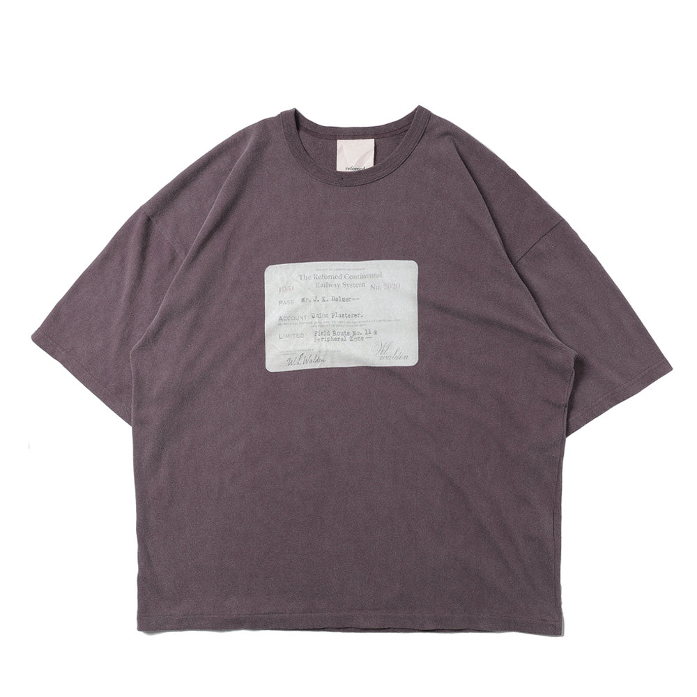 RAILWAY TICKET TEE