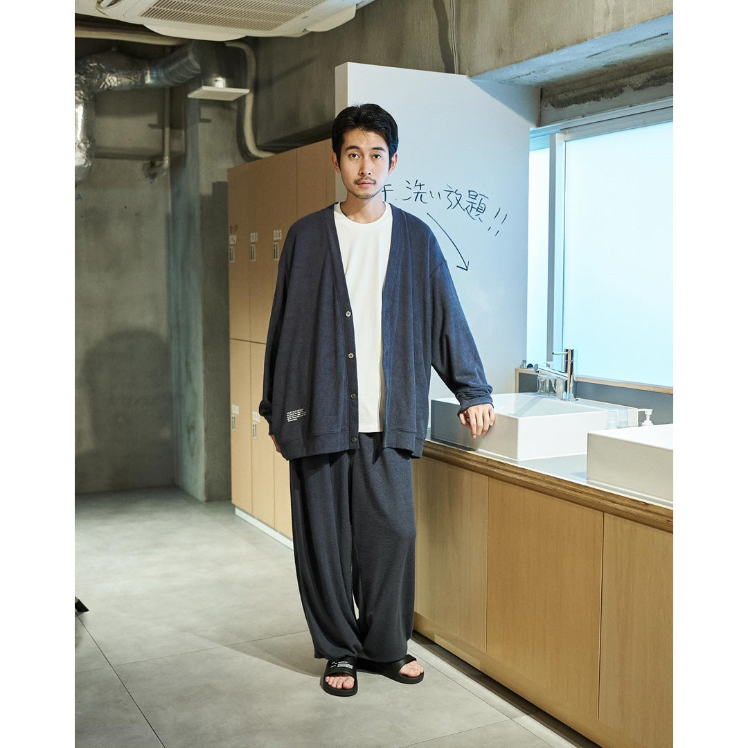 UTILITY PILE CARDIGAN SET-UP