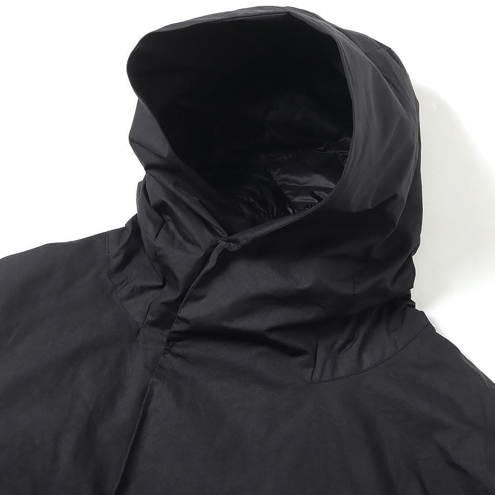 Water-repellent military short down jacket