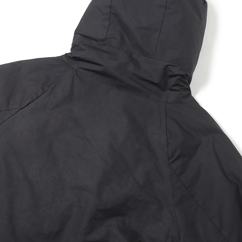 Water-repellent military short down jacket