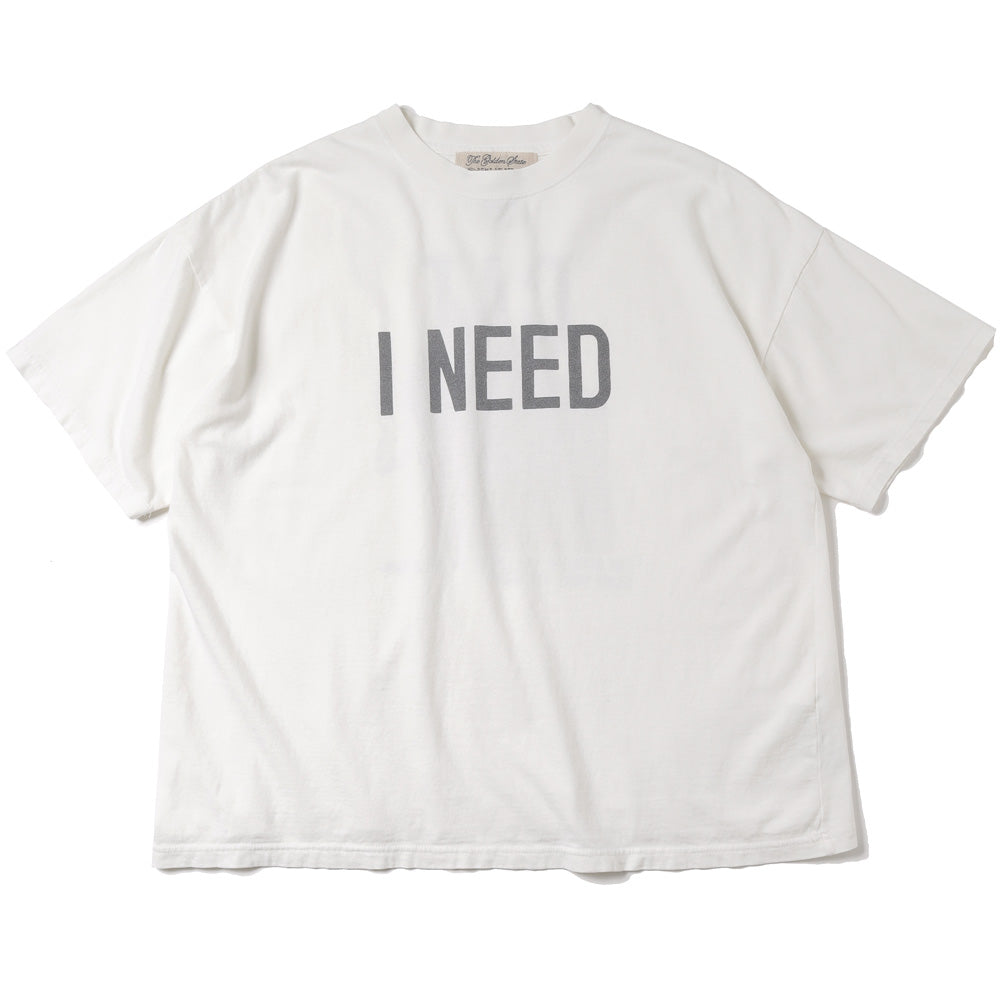 HARD SP加工20/-天竺BIGサイズT (I NEED)