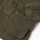 Coated canvas field jacket