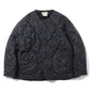 Nylon ripstop fleece quilted jacket
