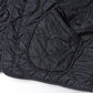 Nylon ripstop fleece quilted jacket