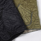 Nylon ripstop fleece quilted jacket