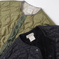 Nylon ripstop fleece quilted jacket