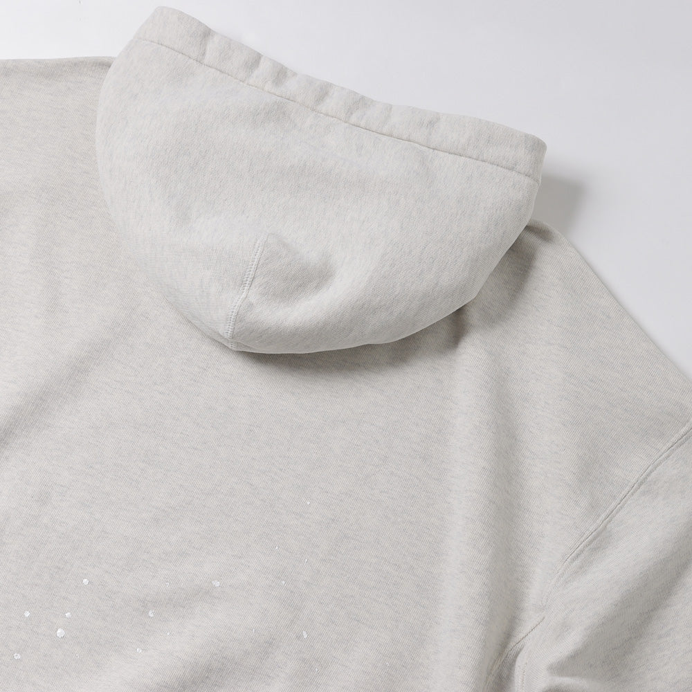 NEW processed fleece hoodie (LACAL) (OATMEAL)