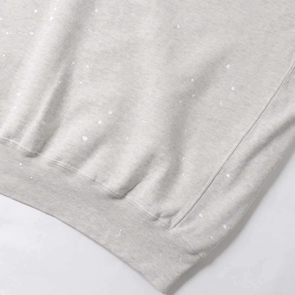 NEW processed fleece hoodie (LACAL) (OATMEAL)