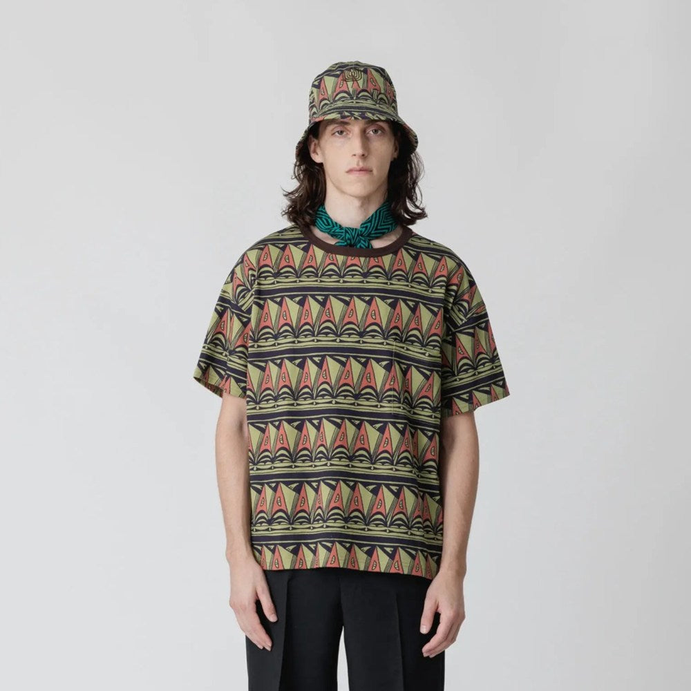 H/S POCKET T-SHIRT PRIMITIVE BORDER