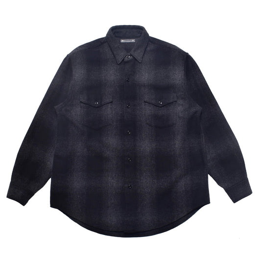 Wool Flannel Ombre Work SH