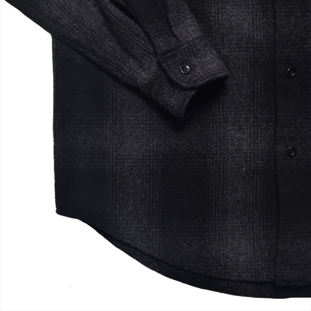 Wool Flannel Ombre Work SH