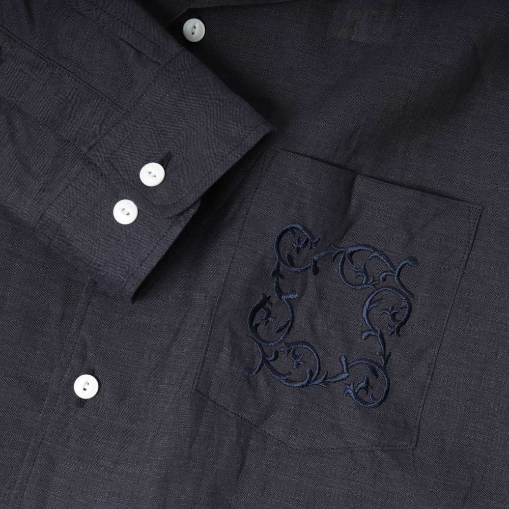 VOYAGER L/S SHIRT LINEN OXFORD
