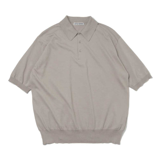 Cotton knit polo shirt 25ssmae