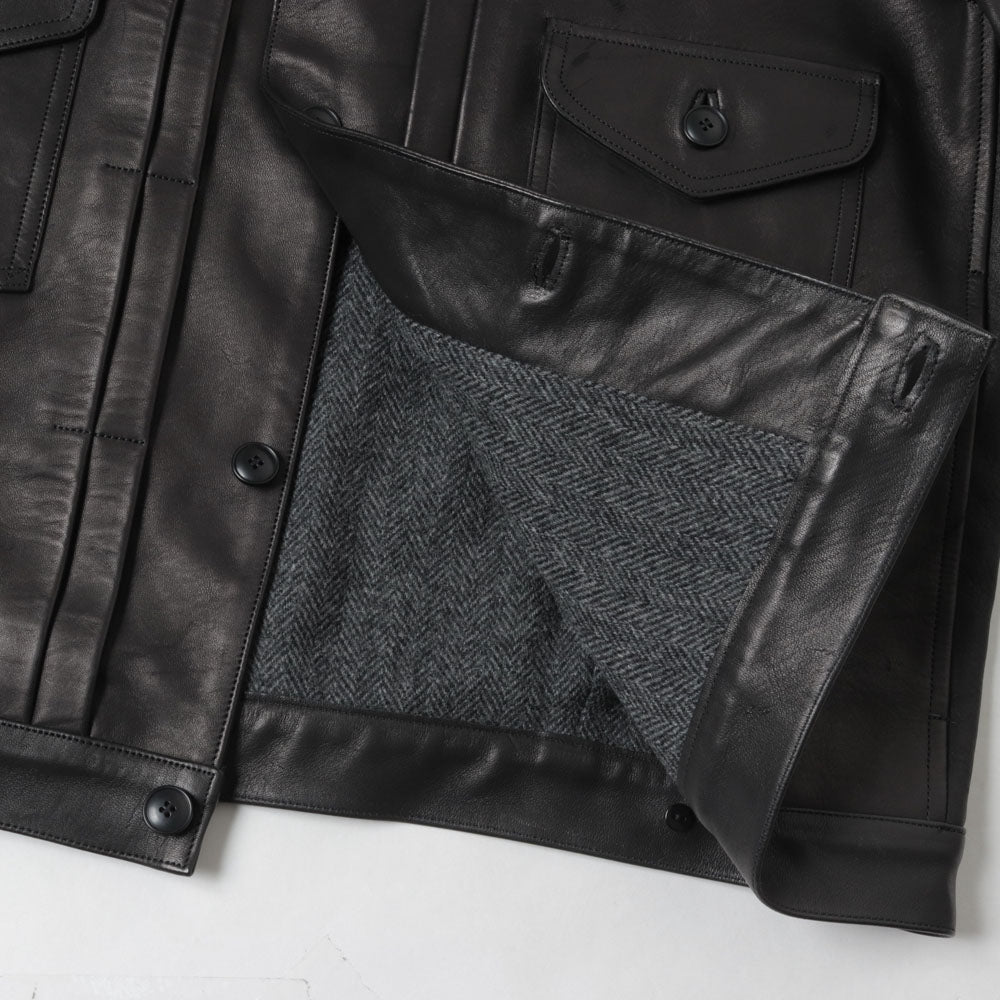 PATINA HORSE-HIDE JEAN JACKET