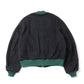 Stripe Quilt Jacquard Flight Jacket