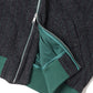 Stripe Quilt Jacquard Flight Jacket