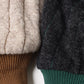 Stripe Quilt Jacquard Flight Jacket