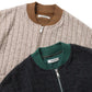 Stripe Quilt Jacquard Flight Jacket