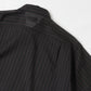 STRIPE SHIRT RECYCLE POLYESTER x WOOL