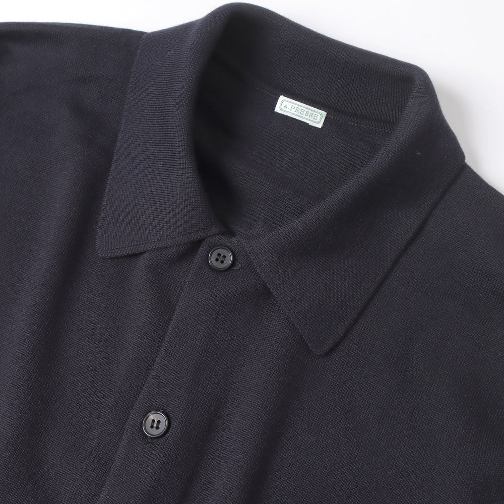Polo Collar Cardigan