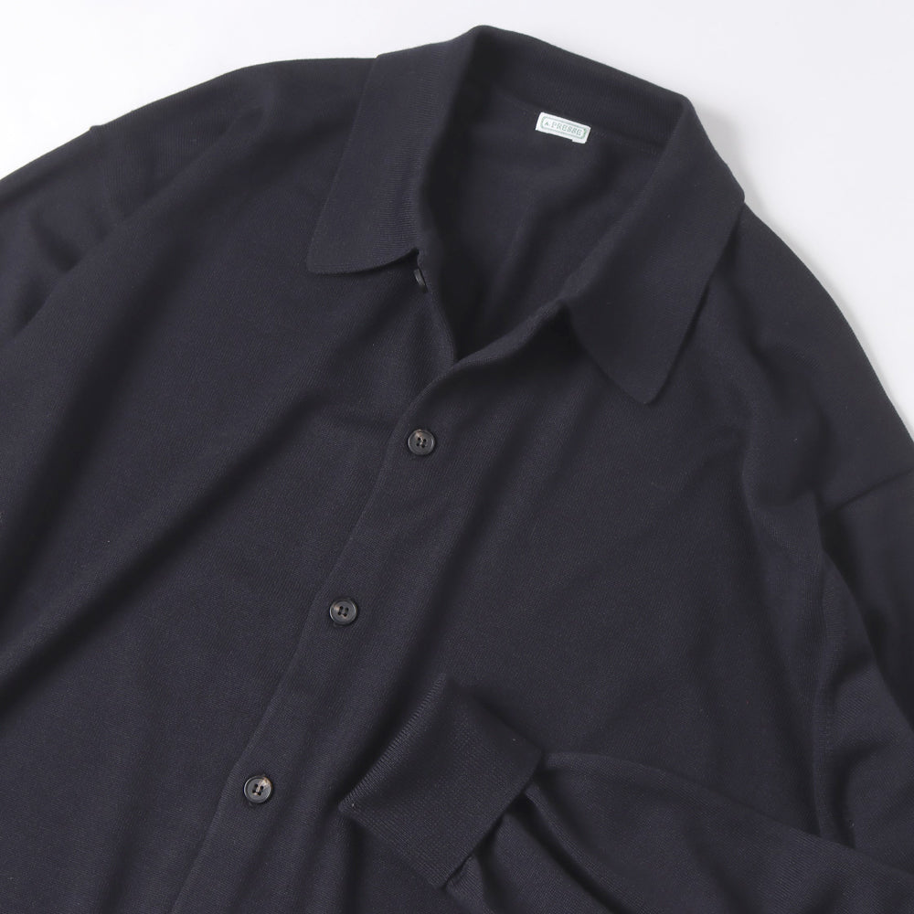 Polo Collar Cardigan