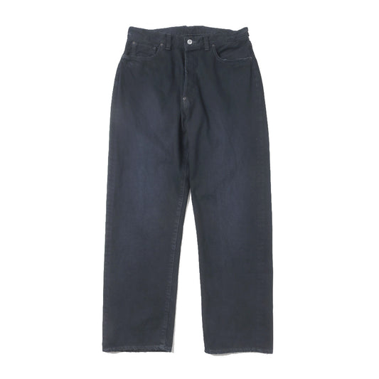 No.37 Washed Wide Denim Pants