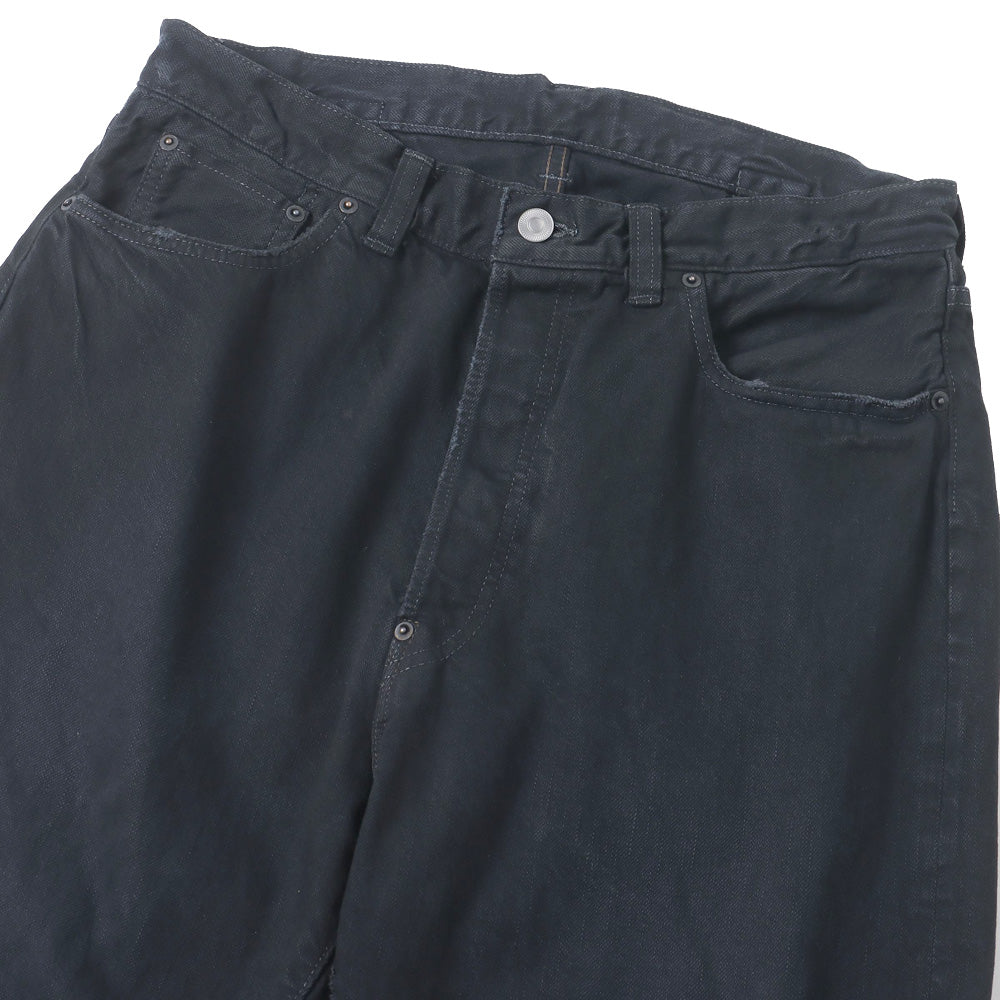 No.37 Washed Wide Denim Pants