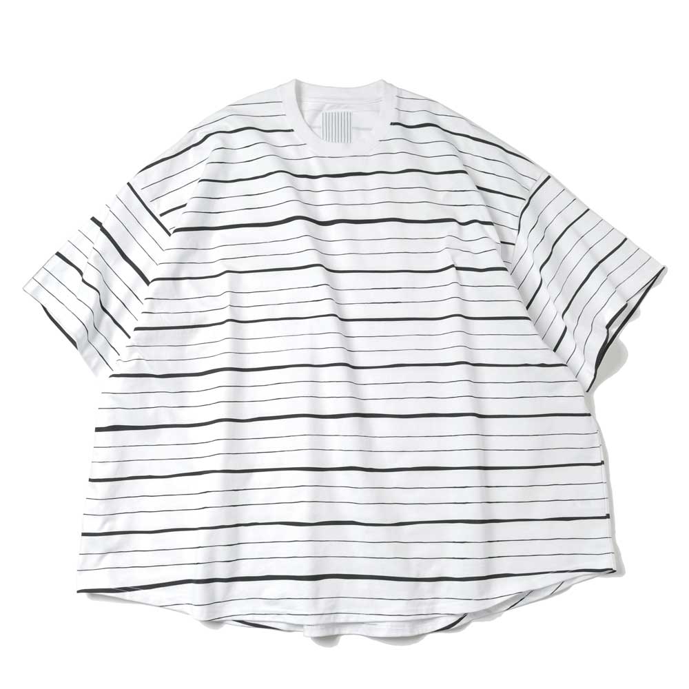 SUPER BIG MIX SIDE STRIPES SS TEE