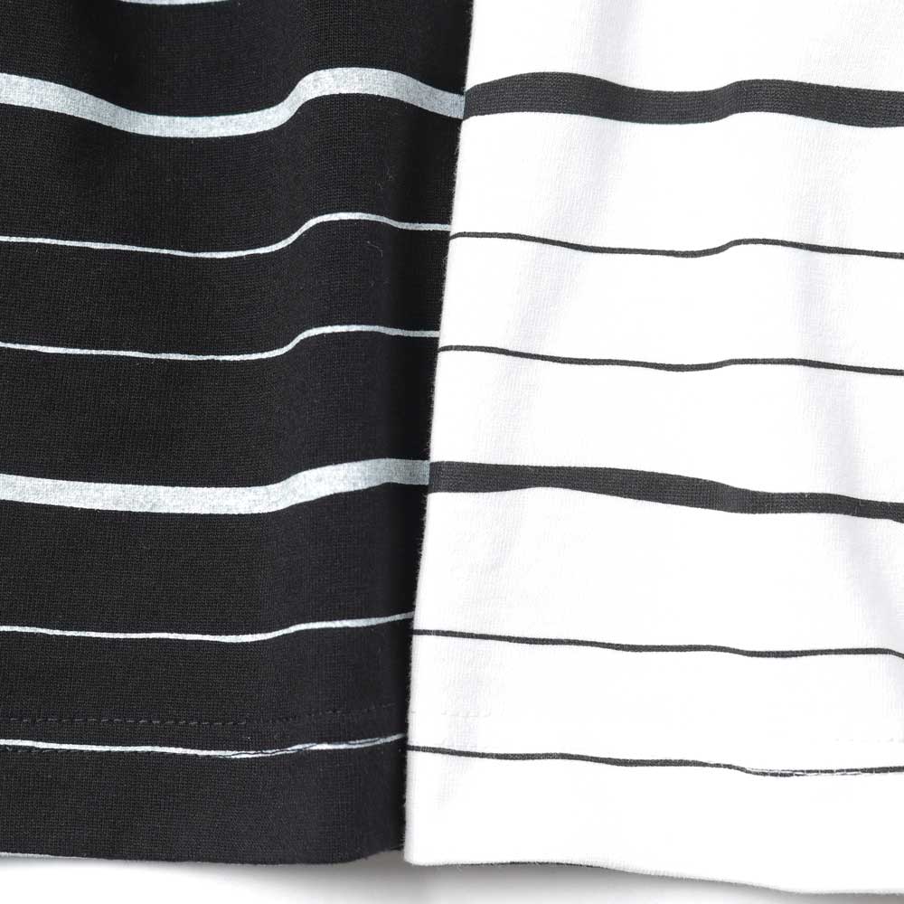 SUPER BIG MIX SIDE STRIPES SS TEE