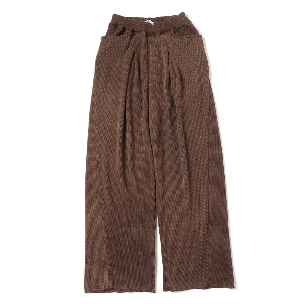 WAFFLE EASY PANTS - Pigment Stone Wash -