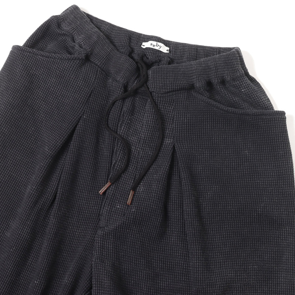 WAFFLE EASY PANTS - Pigment Stone Wash -