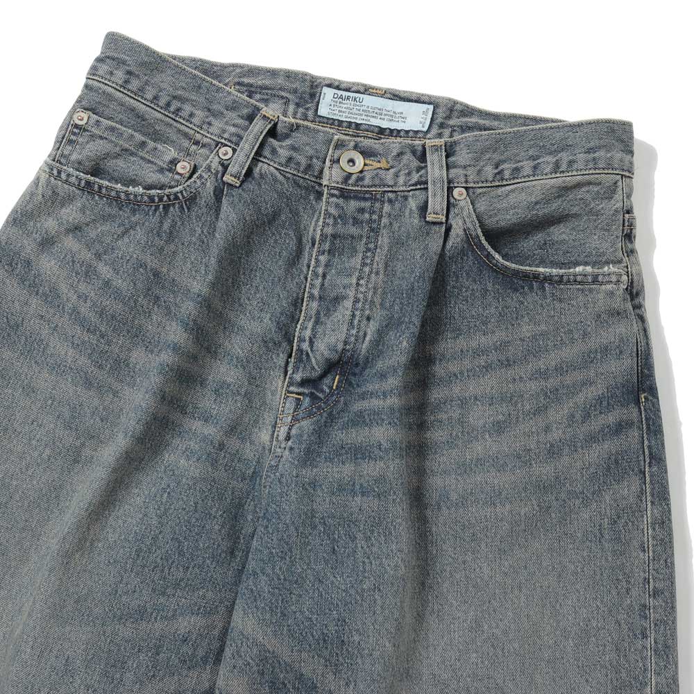 Wide Vintage Denim Pants