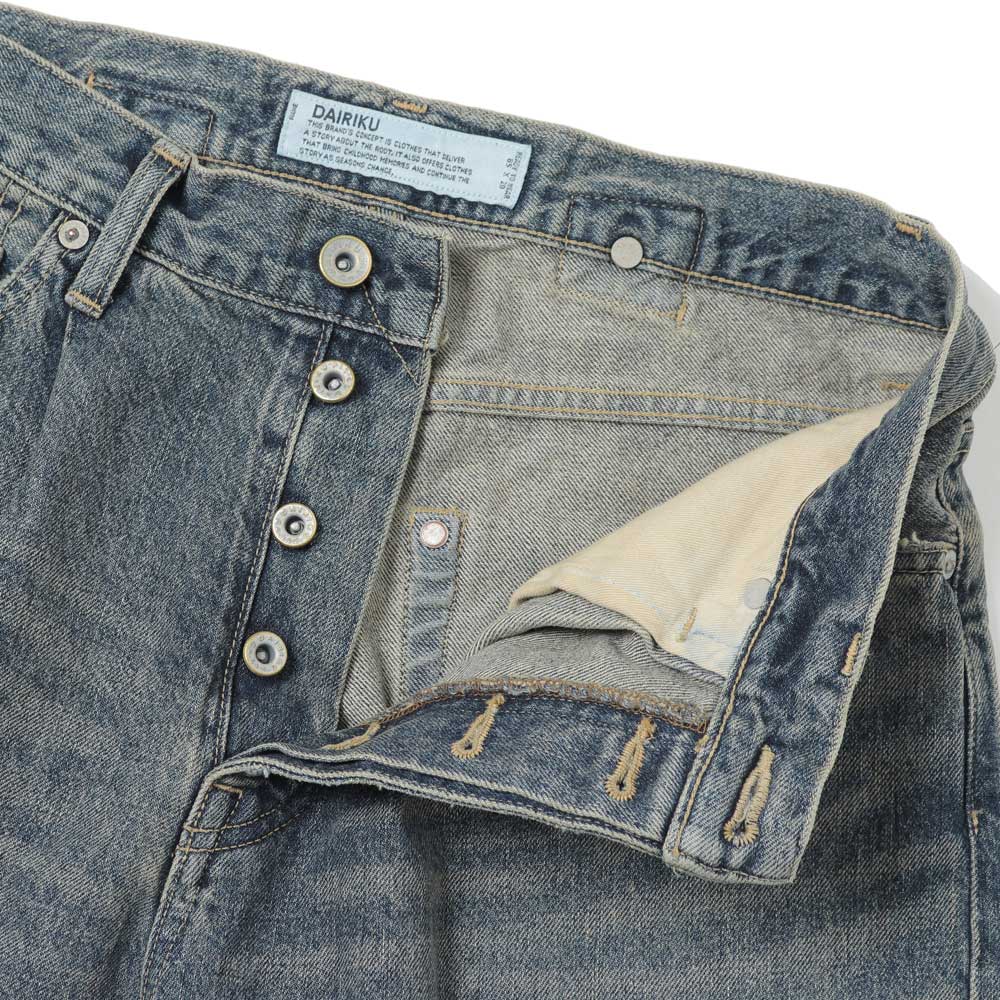 Wide Vintage Denim Pants