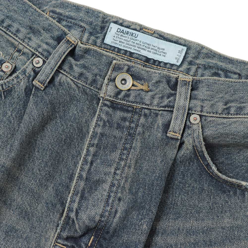 Wide Vintage Denim Pants
