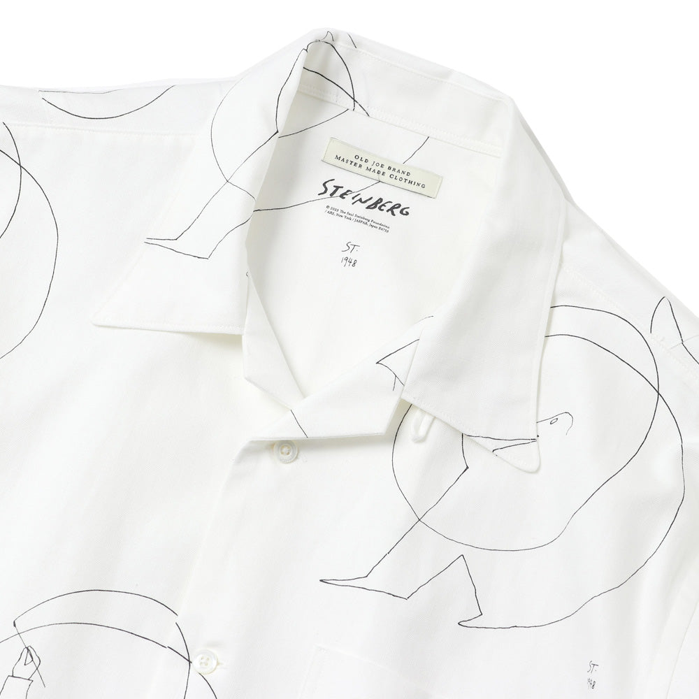 OPEN COLLAR SHIRTS (Saul Steinberg)