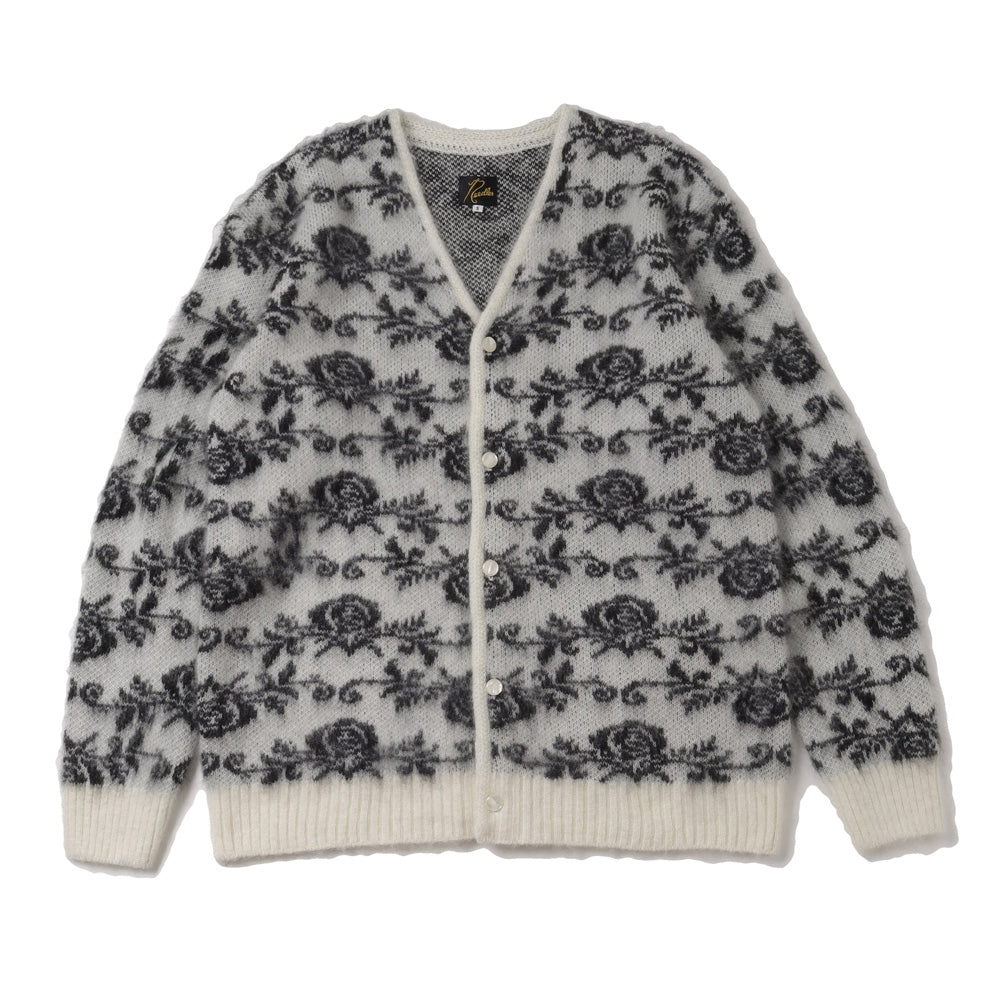 Mohair Cardigan - Rose
