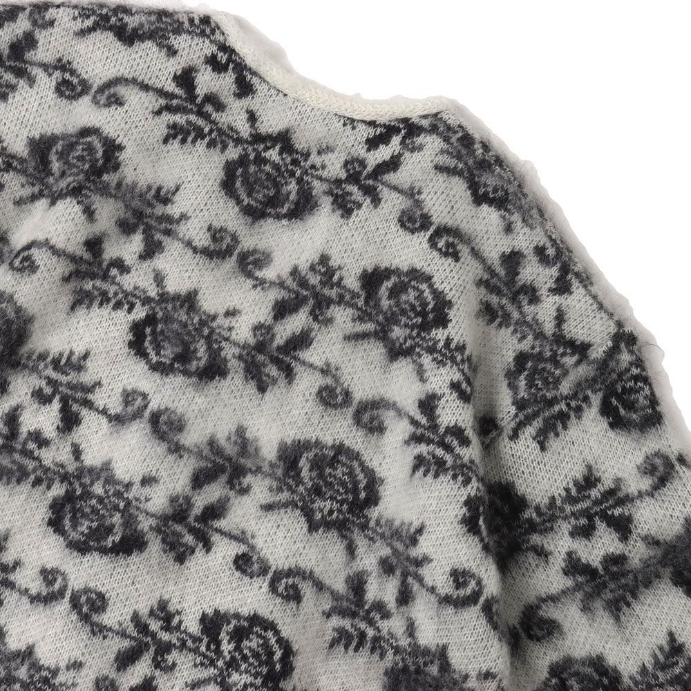 Mohair Cardigan - Rose