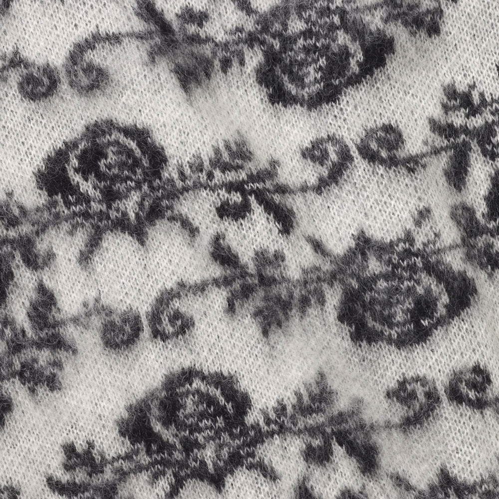 Mohair Cardigan - Rose