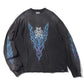 KMY-FIRE Distressed L/S Tee